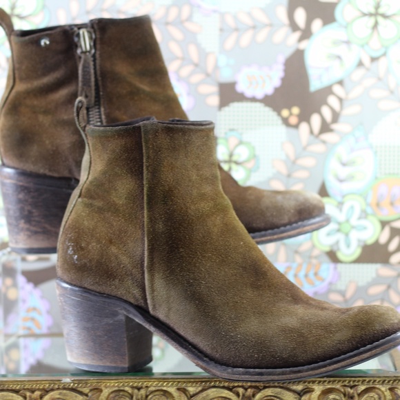 Diesel Suede Ankle Boots - Picture 13 of 16